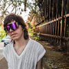 Picture of Luca - Black / Purple Mirror