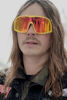 Picture of Henrik -  Yellow/Red Mirror